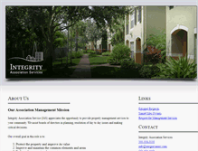 Tablet Screenshot of integrityassoc.com